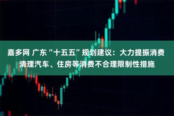 嘉多网 广东“十五五”规划建议：大力提振消费 清理汽车、住房等消费不合理限制性措施